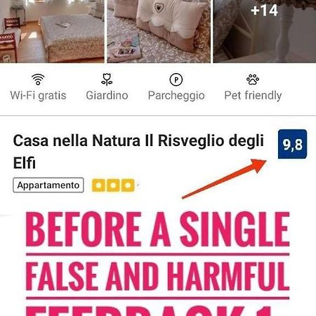 Casa Nella Natura Il Risveglio Degli Elfi بيدافينا المظهر الخارجي الصورة